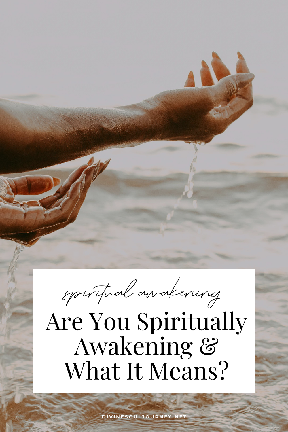 Am I Spiritual Awakening meaning Pinterest Post